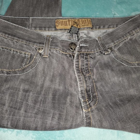 VTG South Pole Black Baggy 38x32 - Picture 3 of 5